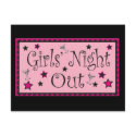 Girls Night Out: Invite postcards by corena02 Girls Night Out: Invite postcards