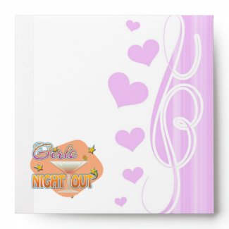 girls night out last night out bachelorette party envelope p121019226345225030bamxw 325 Amazing Girls Night Out Invitations