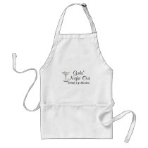 Girls Night Out Martini Apron