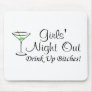 Girls Night Out Martini Mouse Pads