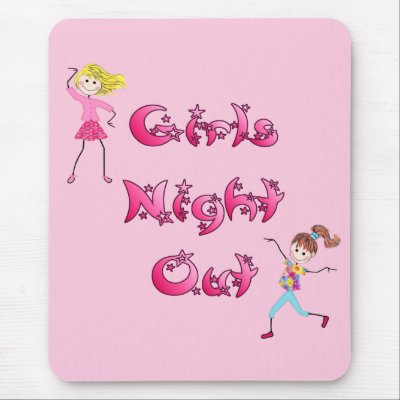 Girl's Night Out Mouse Mats by Spice