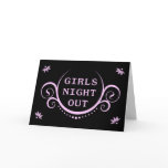 girls night out party cards
