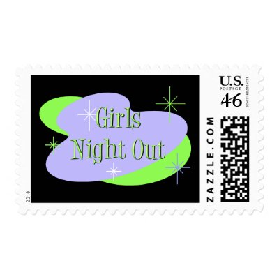 Girls Night Out postage by bachelorbachelorette