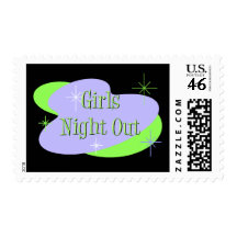 Girls Night Out postage