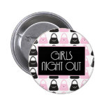 Girls Night out purses buttons
