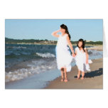 Girls on Beach Greeting Card