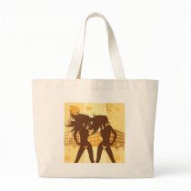 Girls on the Beach Tote Bag
