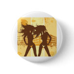 Girls on the Beach Button