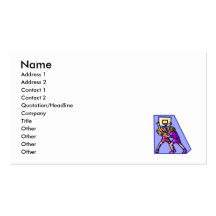 Girls one on one business cards