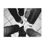 Girls Only - Circle of Feet postcards