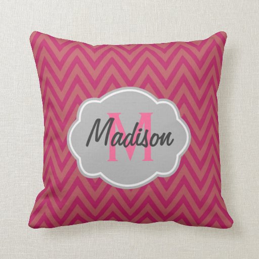 personalized throw pillows