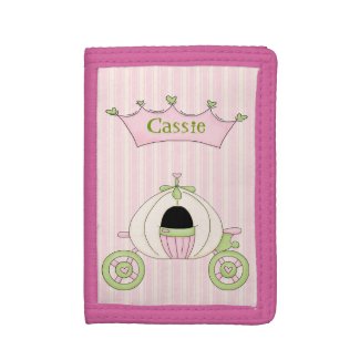 Girl's Pink Princess Wallet