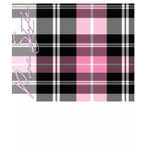 Puro Estilo niñas Pink Plaid Arriba camisetas by purestyle Puro Estilo niñas Pink Plaid Arriba camisetas