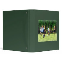 Girls Playing Soccer binders