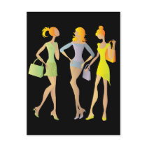 girls postcards by VioDeSign girls postcards