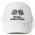 Girls Racing hats