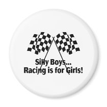 Girls Racing magnets by CelebrationZazzle Girls Racing magnets