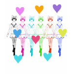 girls retro t shirt