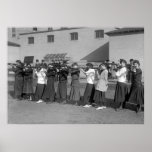 Girls Rifle Team, 1916 Posters