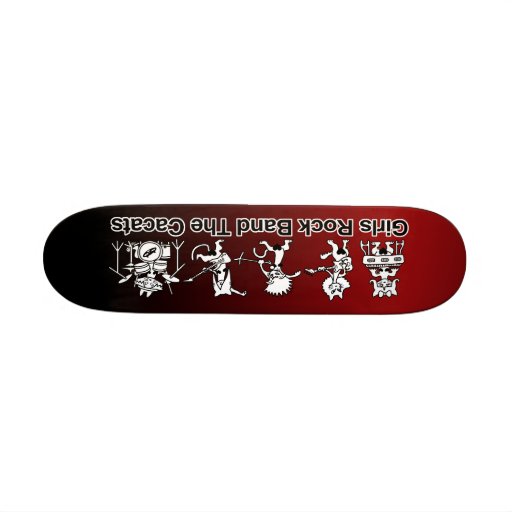 Band Skateboards & Skateboard Deck Designs Zazzle