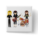 Girls Rock! Button by ScottInk Girls Rock! Button