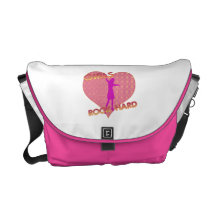 Girls Rock Hard Rickshaw Messenger Bag