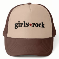 Girls Rock hats