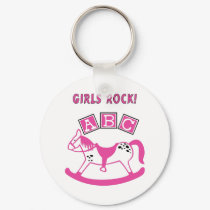 Girls Rock keychains by bonfire46 Girls Rock keychains