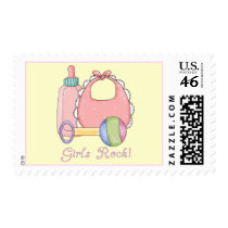Girls Rock! postage