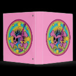 Girls Rock Skull binders