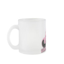 Girls Rock Too - Frosted Glass Mug