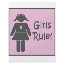 Girls Rule Flyer Design