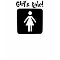 "Girls Rule" Girl Power Tank Top Shirt