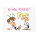 Girls-Rule-judo postcards by sportydesigns Girls-Rule-judo postcards