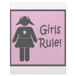 Girls Rule Letterhead Template