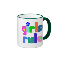 Girls Rule mug