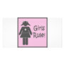 Girls Rule Photo Card
