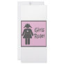 Girls Rule Full Color Rack Card