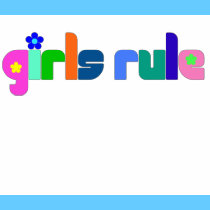 Girls Rule t-shirt