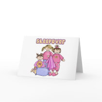Girls Sleepover cards by girl_stuff Girls Sleepover cards