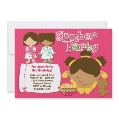 this cute slumber party birthday invitation is perfect for a birthday party or anytime customize this