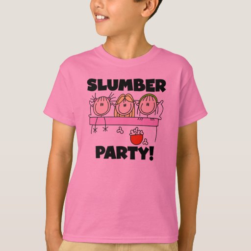 slumber party tshirt