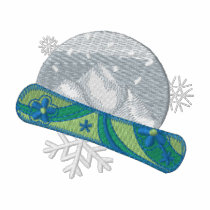 Girls Snowboard embroidered shirts