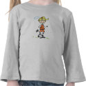 Girls Soccer Kick Shirt