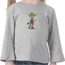 Girls Soccer Kick Shirt
