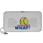 Girls Softball Mp3 Speaker