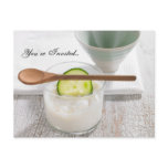 Girls Spa Weekend Invitation postcards