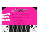 Girl's Stylish Party Invite