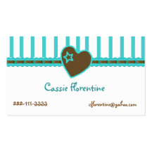 Girl's Sweet calling Card Business Cards