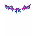 Girls TatsNY Purple Bat Tee Shirts